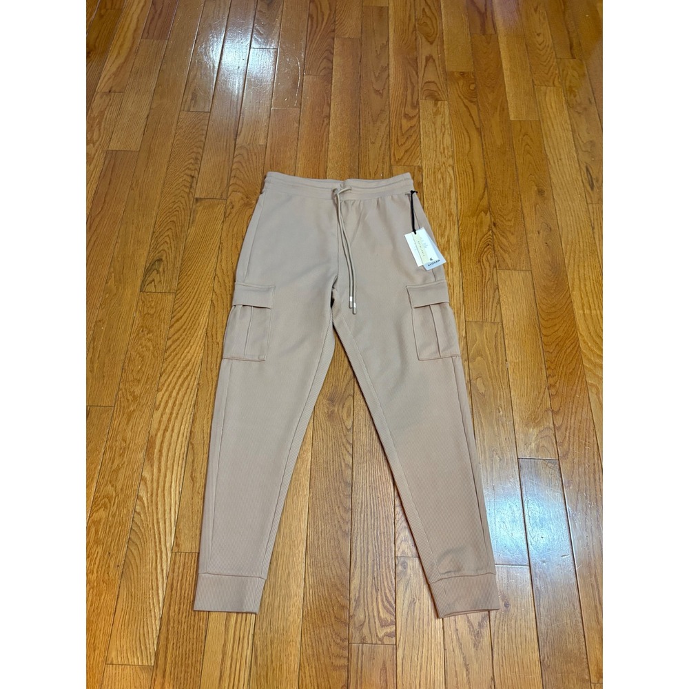 KYODAN Womens Warm Truffle Cargo Pants Joggers Drawstring Waist Small Read